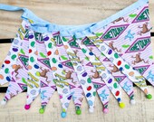 Harry Potter Honeydukes sweet shop fabric bunting | Double-sided | 12 flags | approx 3 metres