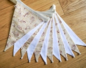 Musical instrument fabric bunting | Double-sided | 12 flags | Approx 3 metres