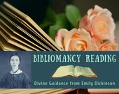 Emily Dickinson Bibliomancy Reading, Divine Guidance from "The Complete Poems of Emily Dickinson" (digital file: PDF - you print)