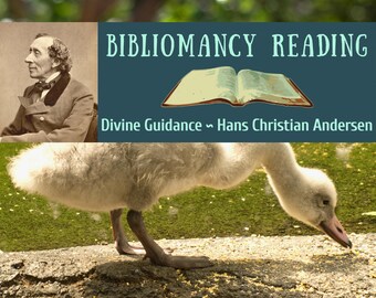 Hans Christian Andersen Bibliomancy Reading, Divine Guidance from the author of "The Little Mermaid" (digital file: PDF - you print)