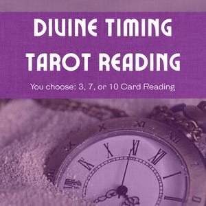 Lecture de tarot du timing divin | Faites confiance au dévoilement sacré | 3, 7 ou 10 cartes