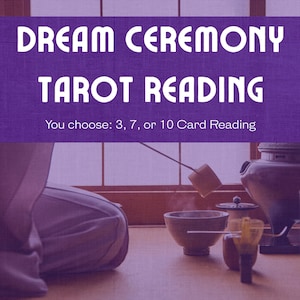 Traumzeremonie Tarot Legung | Erschaffe einen heiligen Container für Traum-Integration | 3, 7, oder 10 Karten