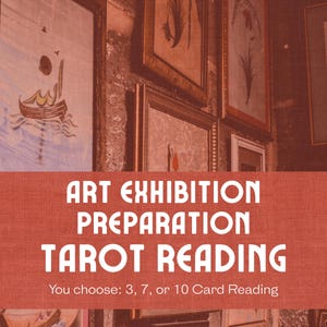 Voorbereiding kunsttentoonstelling Tarotlezen | Gereedheid en creatief vertrouwen tentoonstellen | 3, 7 of 10 kaarten