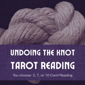 Die rückgängig machende Knoten-Tarot-Lesung | Dich von inneren Blockaden befreien | 3, 7, oder 10 Karten