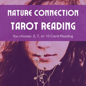 Leitura de Tarô Conexão com a Natureza | Reencontre seu Espírito | 3, 7 ou 10 Cartas