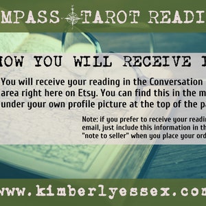 Where should I go to school Compass Tarot Reading digital file: PDF, JPG you print image 4