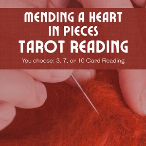 Een hart in stukken herstellen Tarotlezen | Voor als liefde een stempel achterlaat | 3, 7 of 10 kaarten