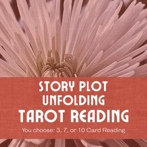 Verhaalplot ontvouwt Tarot lezing | Ontdek de natuurlijke stroom van je verhaal | 3, 7 of 10 kaarten