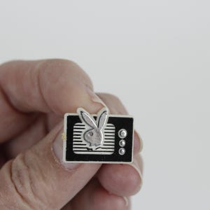 Vintage Playboy TV Pin Tie Tack
