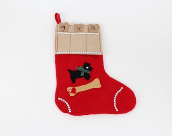 Scottie Dog 'Love You Mum' Fridge Magnet Stocking Filler Christmas AD-ST2lymFM 
