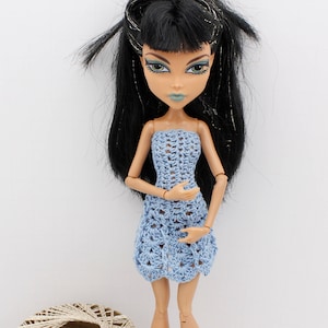 Hand Crocheted Dress, Doll Included