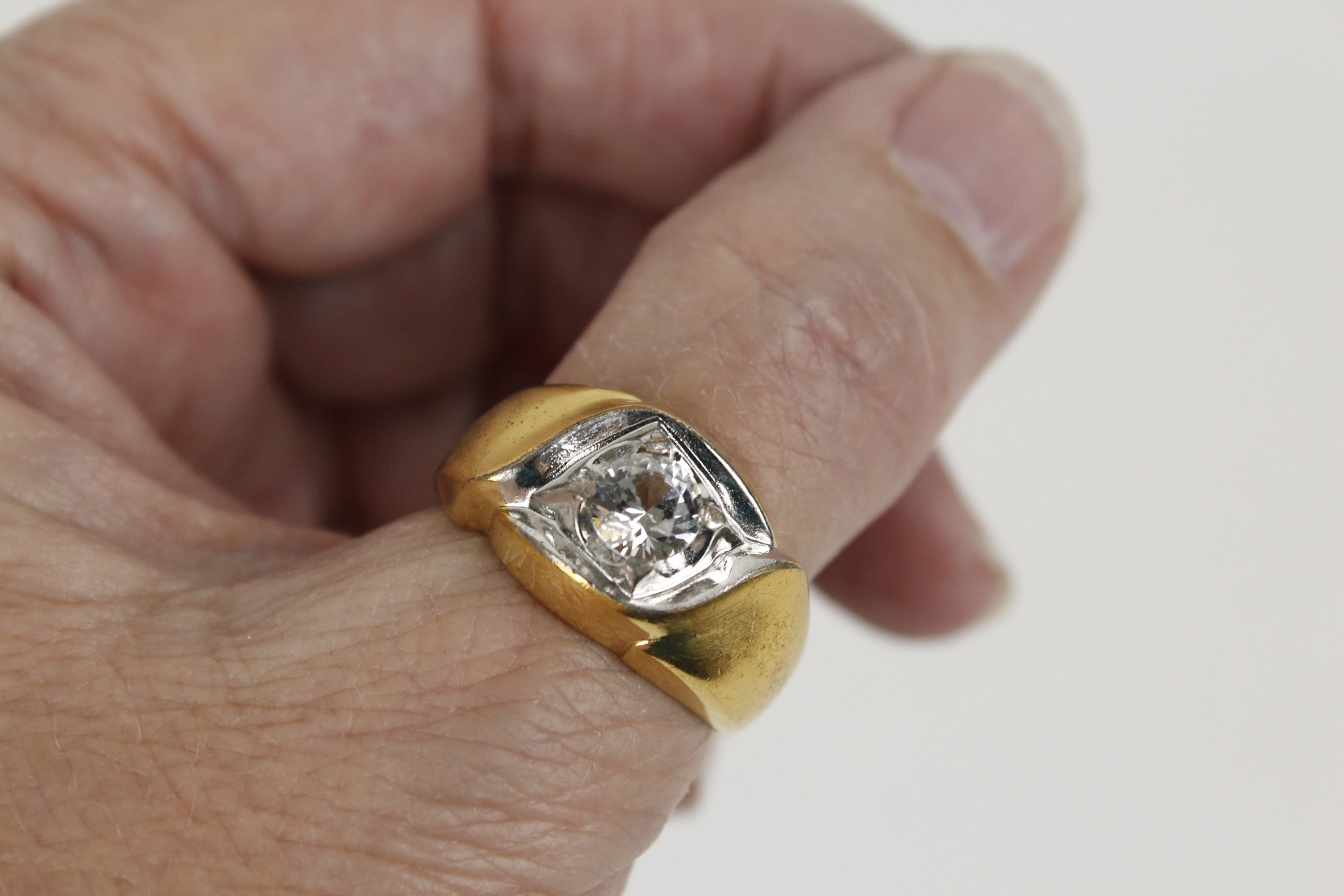 18k Hge Ring - Etsy