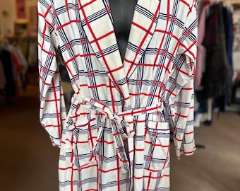 MCM 1950's-60s Vintage Andhurst Atomic Lightweight Robe Size Medium