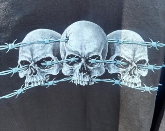 ミュージシャン bonez Vintage Bandana Skull Tee XL ミュージシャン bonez Vintage Bandana Skull Tee XL