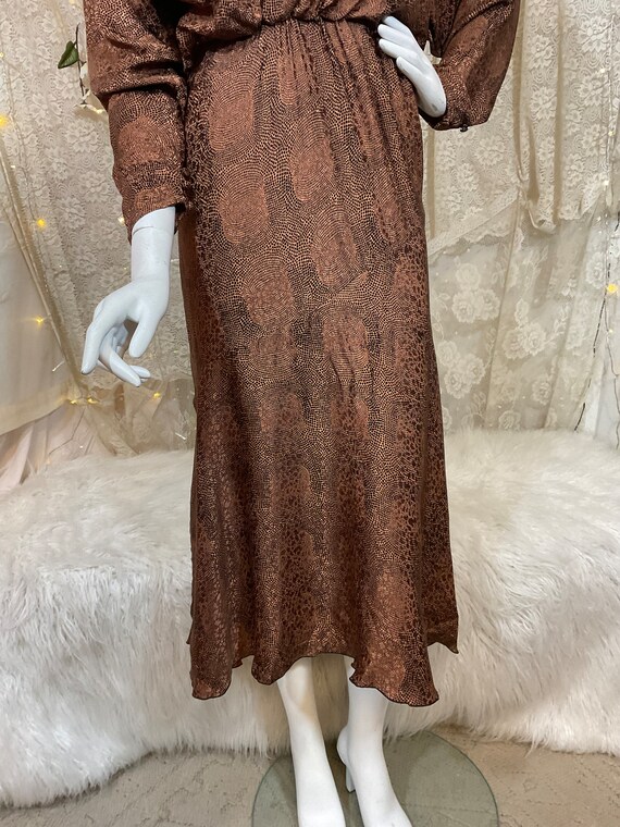 80’s Silk Saint Romei Dress size 10 medium - image 6
