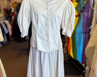 Zweiteiler 1990's Vintage goes Antique Recollections Historisches Kleidungs Set