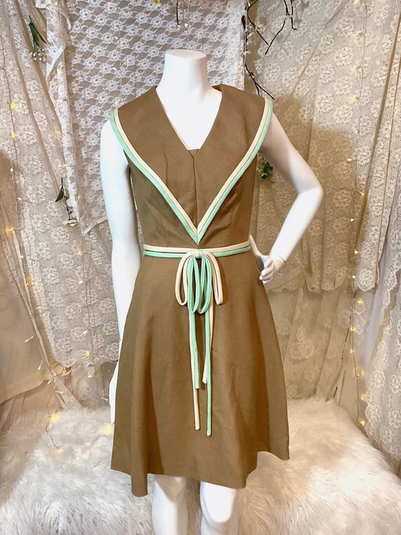 1960’s Atomic Sailor Cut Dress (as is )