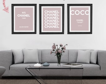 Chanel Wallpaper Etsy