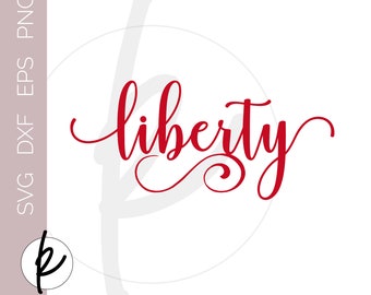 Liberty, Liberty Wall Art, Liberty SVG, Liberty Printable, 4th of July SVG, July 4 SVG