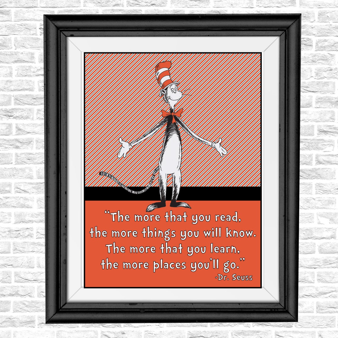 Dr Seuss Prints, Dr Seuss Wall Art, Dr Seuss Signs, Dr Seuss Teacher