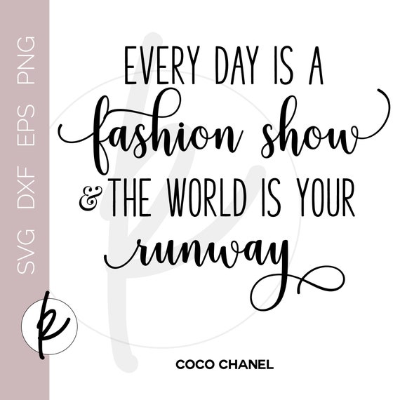 Coco chanel poster quote. i dont't do fashion, i am fashion. Monochrome coco  chanel print for decorating your wall. – Orange Kite Printables