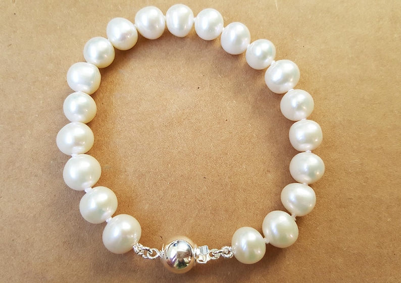14k gold pearl setfresh water pearl set2 pieces pearl setwedding pearl setmother/'s day giftbride jewelryChristmas set gift