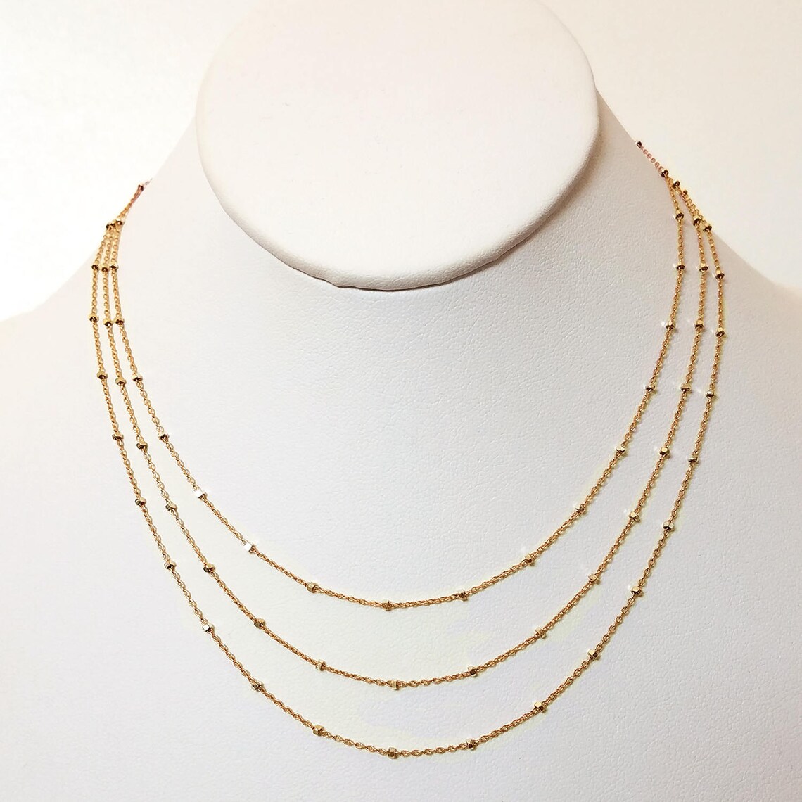 Beautifully Broken & Grit Layered Necklace Set