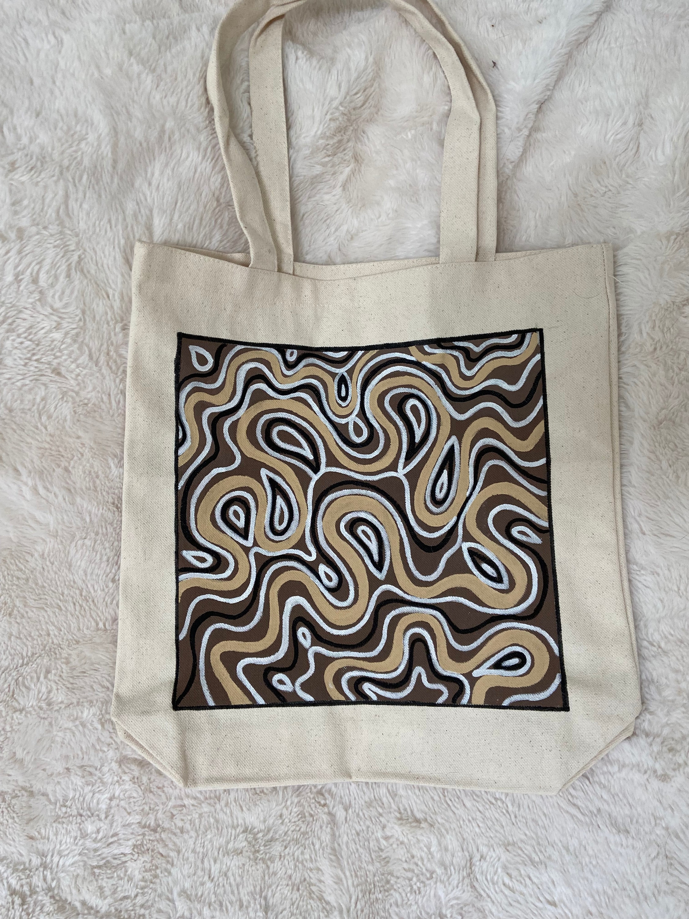 Hand Painted Canvas Tote Bags - Etsy