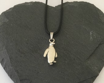 Penguin necklace / penguin jewellery / penguin gift/ bird jewellery / bird lover gift /animal necklace/ animal jewellery / animal lover gift