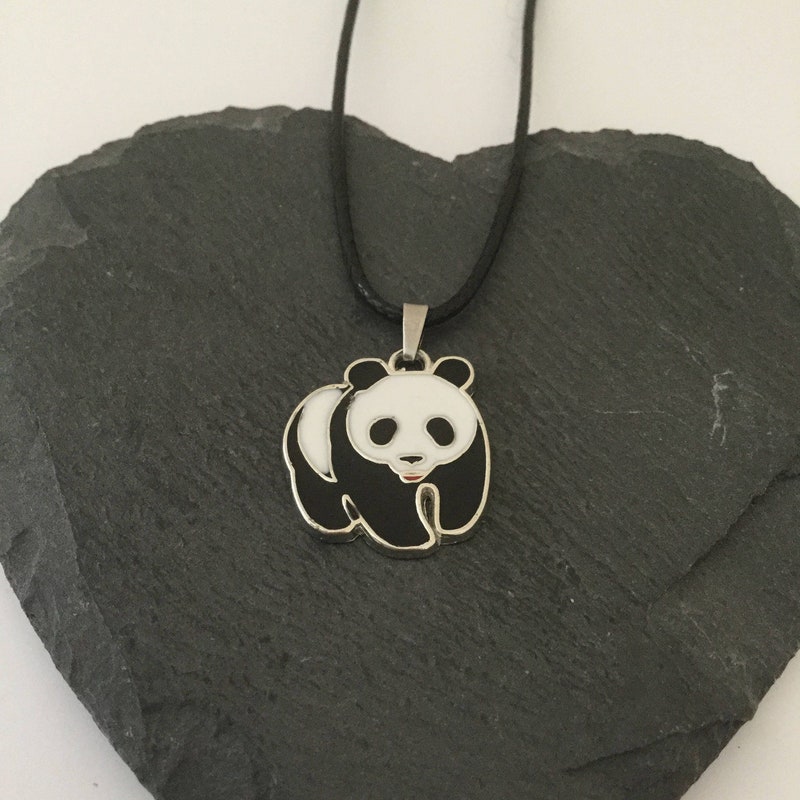 Panda Necklace - Etsy