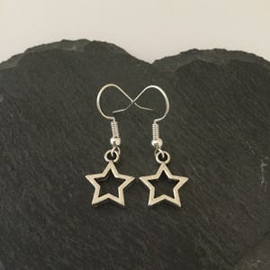 Star earrings / Star jewellery / Star gift / Valentine’s Day gift / birthday for her / Christmas earrings / Christmas jewellery