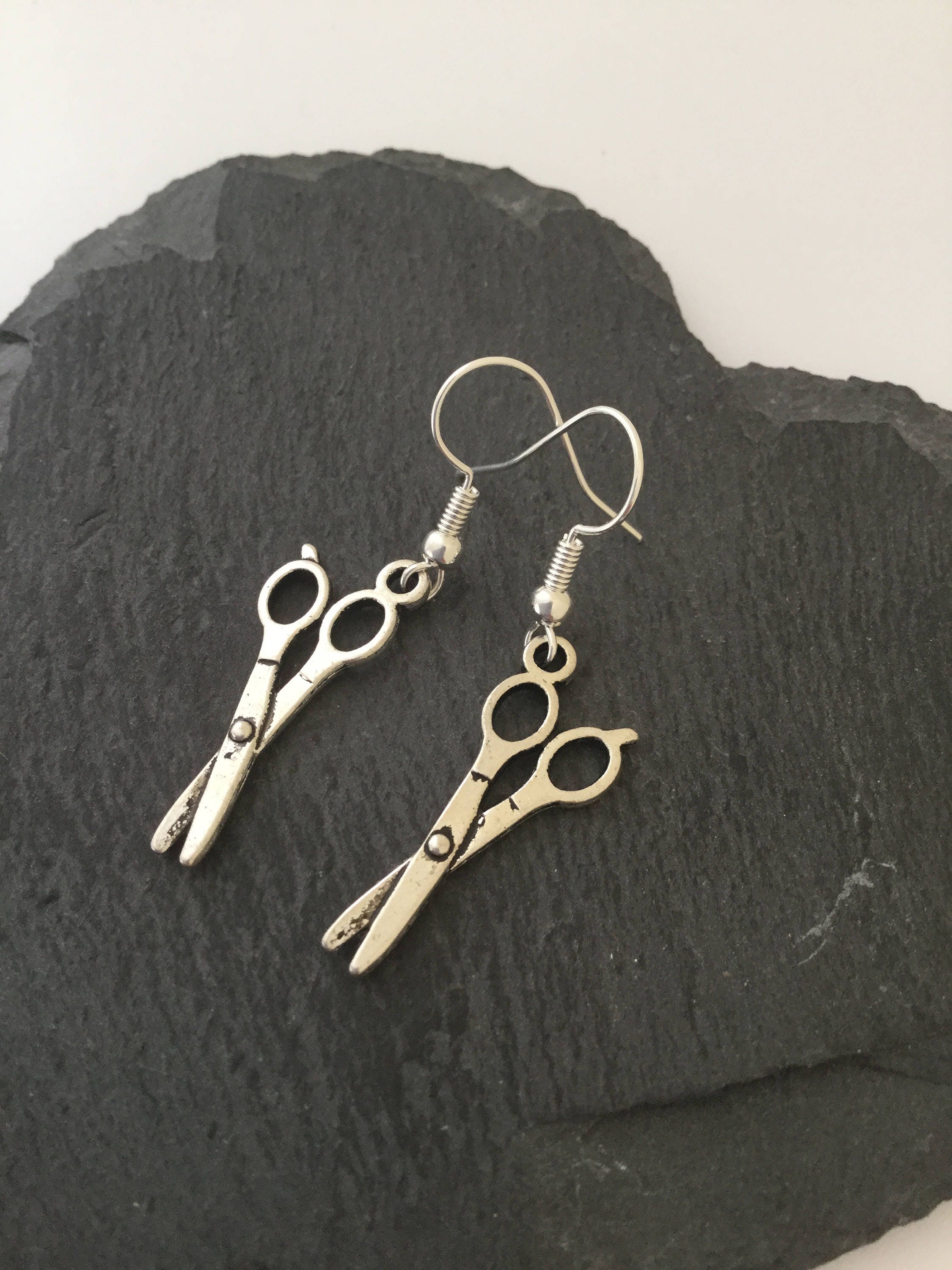 Scissor Earrings / Scissor Jewellery / Sewing Earrings / Hobby Etsy UK