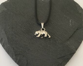Bear necklace / bear jewellery / animal necklace / animal jewellery / animal lover gift