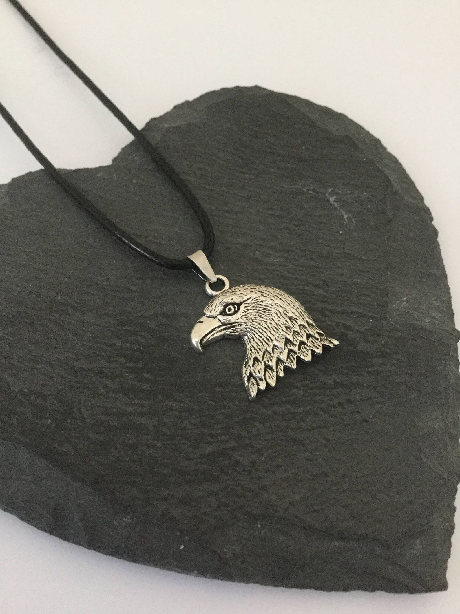 Bald Eagle Necklace / Bald Eagle Jewellery / Animal Jewellery Etsy UK