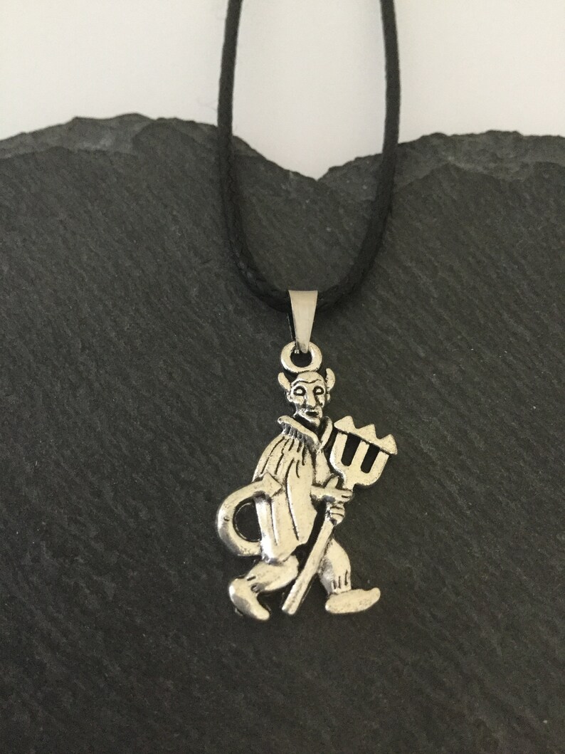 Devil Necklace / Devil Jewellery / Devil Gift / Halloween Etsy