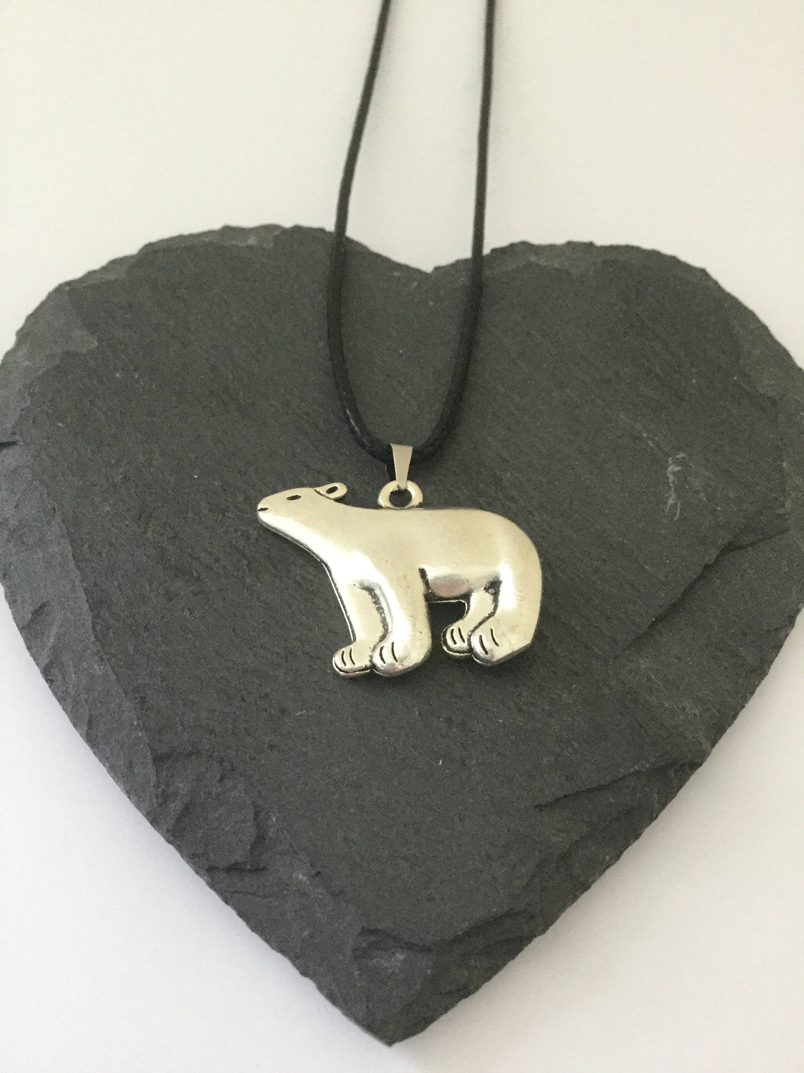 Collar de oso polar / joyas de oso polar / regalo de oso polar Etsy