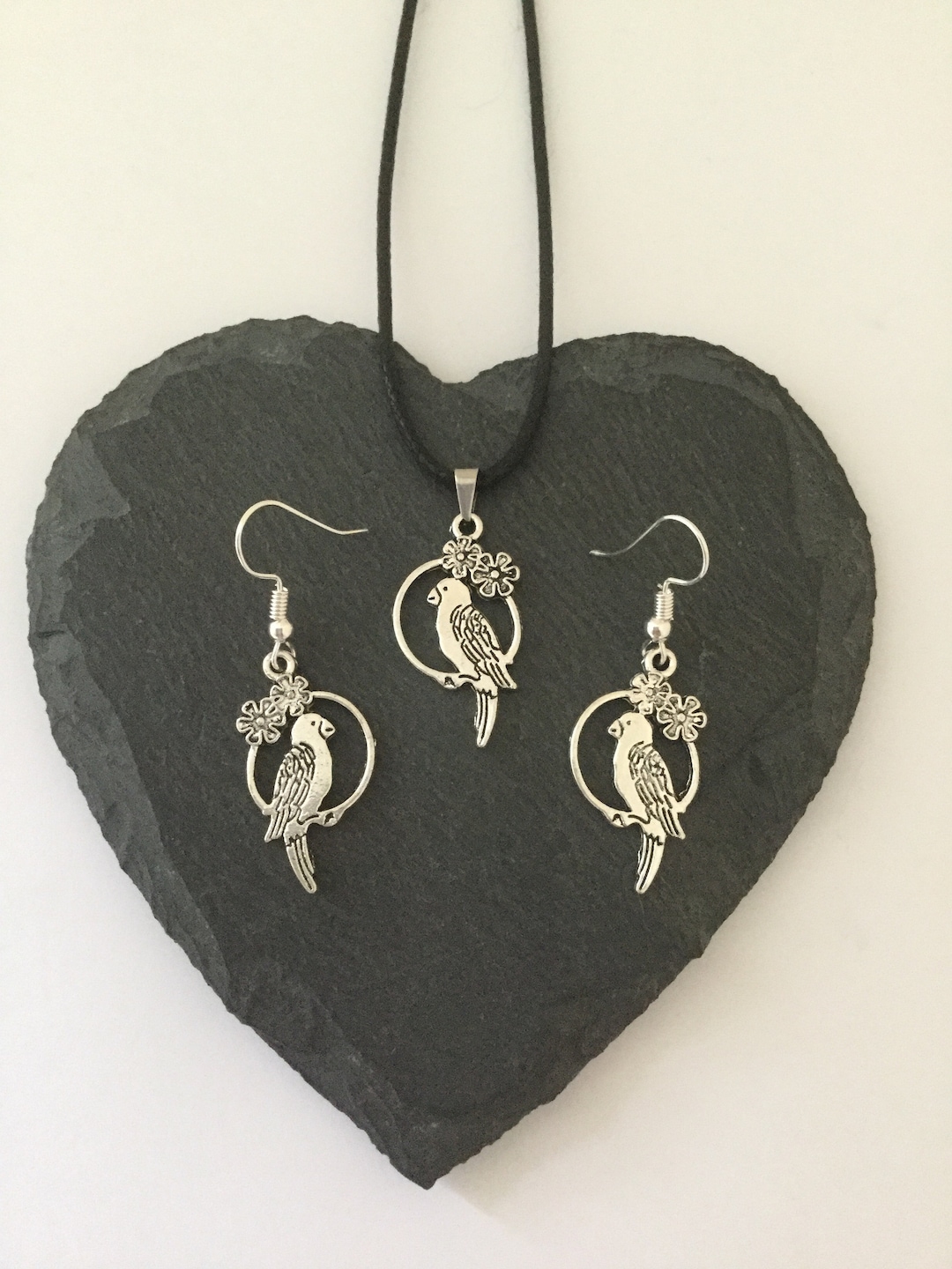 Parrot Jewellery Set / Animal Jewellery Set / Parrot Jewellery - Etsy