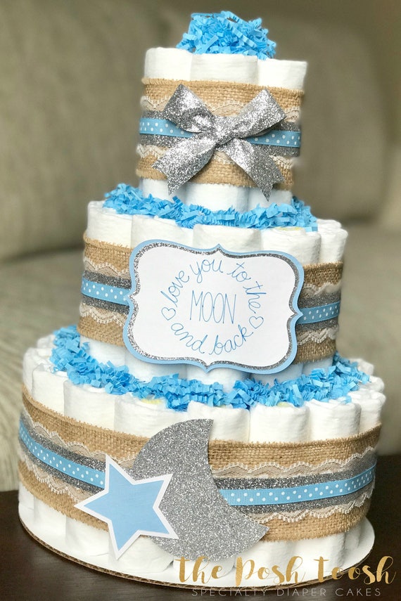 star diaper cake