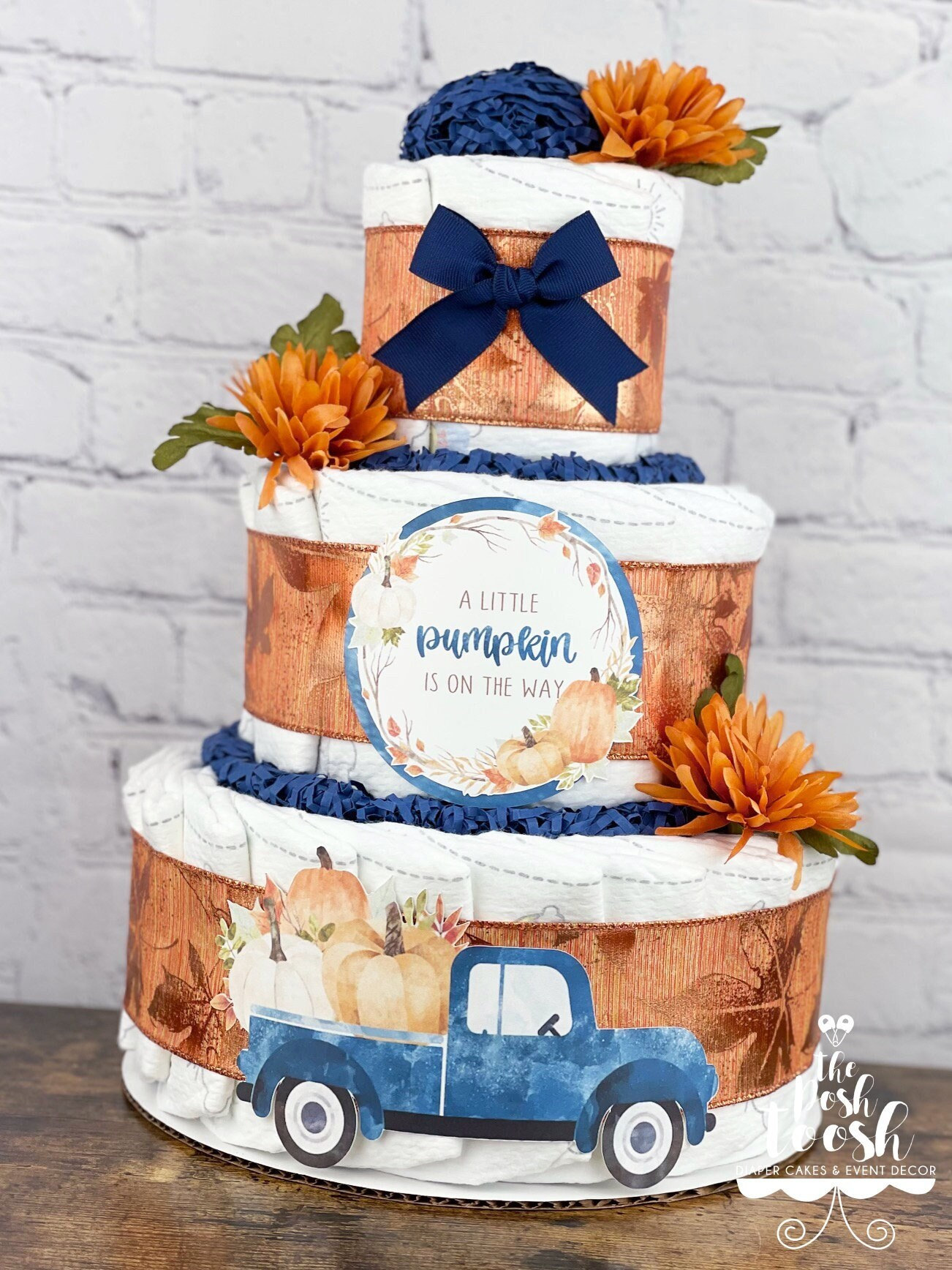Truck Diaper Cakes Etsy