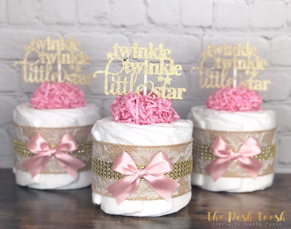 Diaper arrangements for baby cheap showers