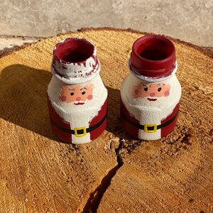 Hand Painted Mini Santas image 2