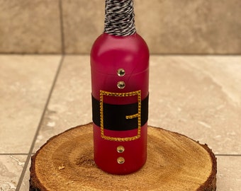 Santa Wine Bottle