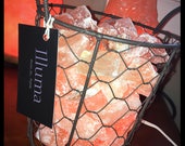 Country Style Pink Himalayan Salt Lamp