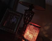 Rose Gold Boho Chic Himalayan Salt Lamp