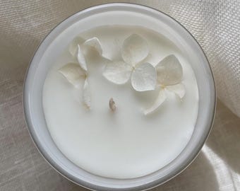 Vanilla Bean Soy Candle – Hand Poured Scented Candle, Calm Everyday Ambience, Gift for Her