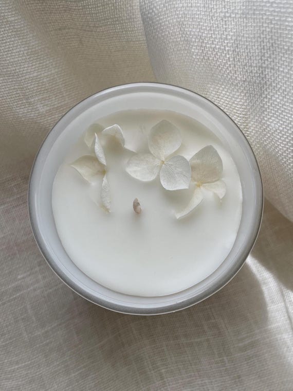 Vanilla Bean Soy Candle – Hand Poured Scented Candle, Calm Everyday Ambience, Gift for Her