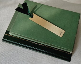 Personalised Brass Bookmark