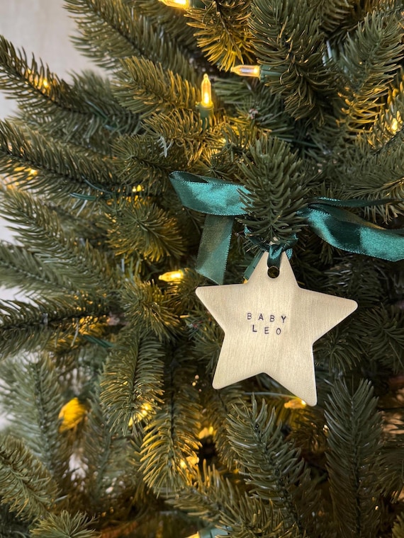 Personalised Brass Ornament - Guiding Star