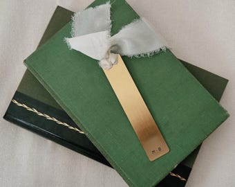 Personalised Brass Bookmark