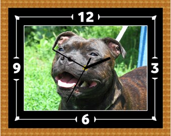 Lot de 2 Anglais Bull Terrier emporte-piècesChien Visage ANNIVERSAIRE BISCUIT TRAITE